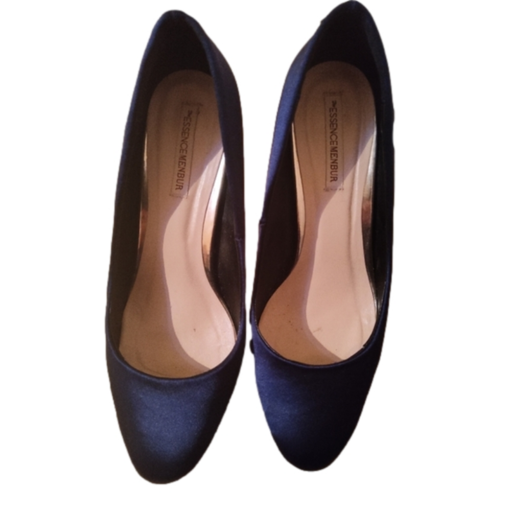 Essence Menbur Satin Blue shoes - Picture 2 of 10